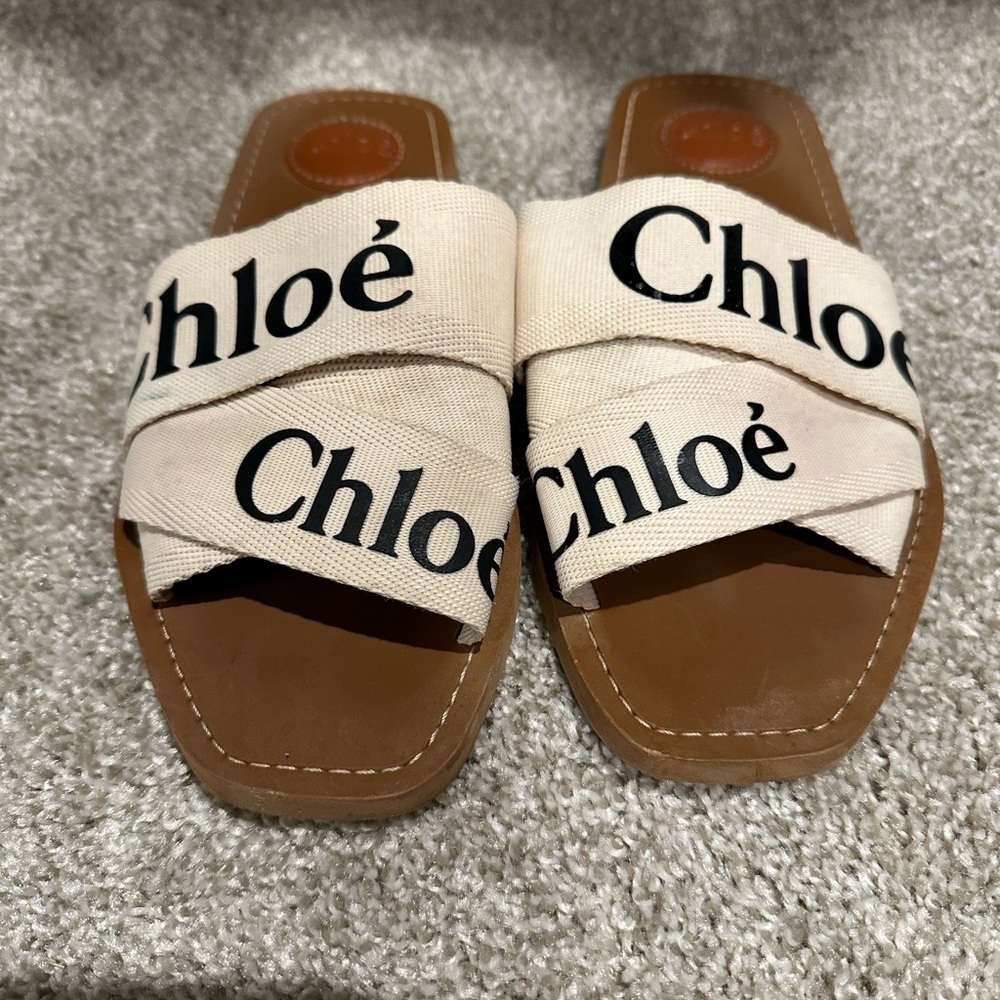 Chloe flat sandals